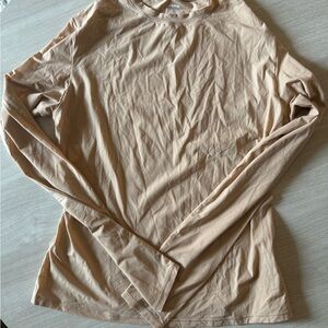 SKIMS Women's Long Sleeve Tee - Tan